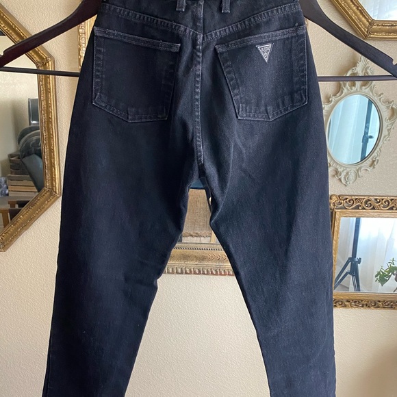 Vintage Guess Black Jeans - Picture 2 of 8